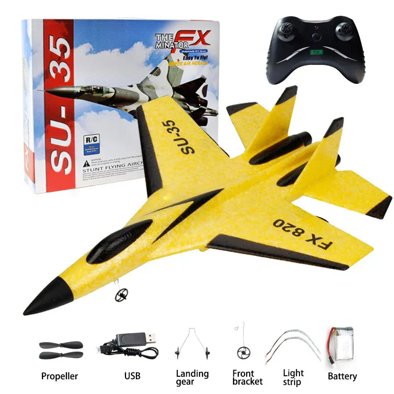 SU-35 F22 Pro Remote Control Foam Plane